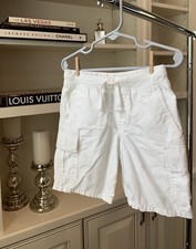 Ralph Lauren Polo Boys Cargo Shorts White Size 4
