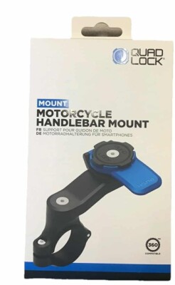 Quad Lock Motorcycle Handlebar Mount PRO for sale online | eBay