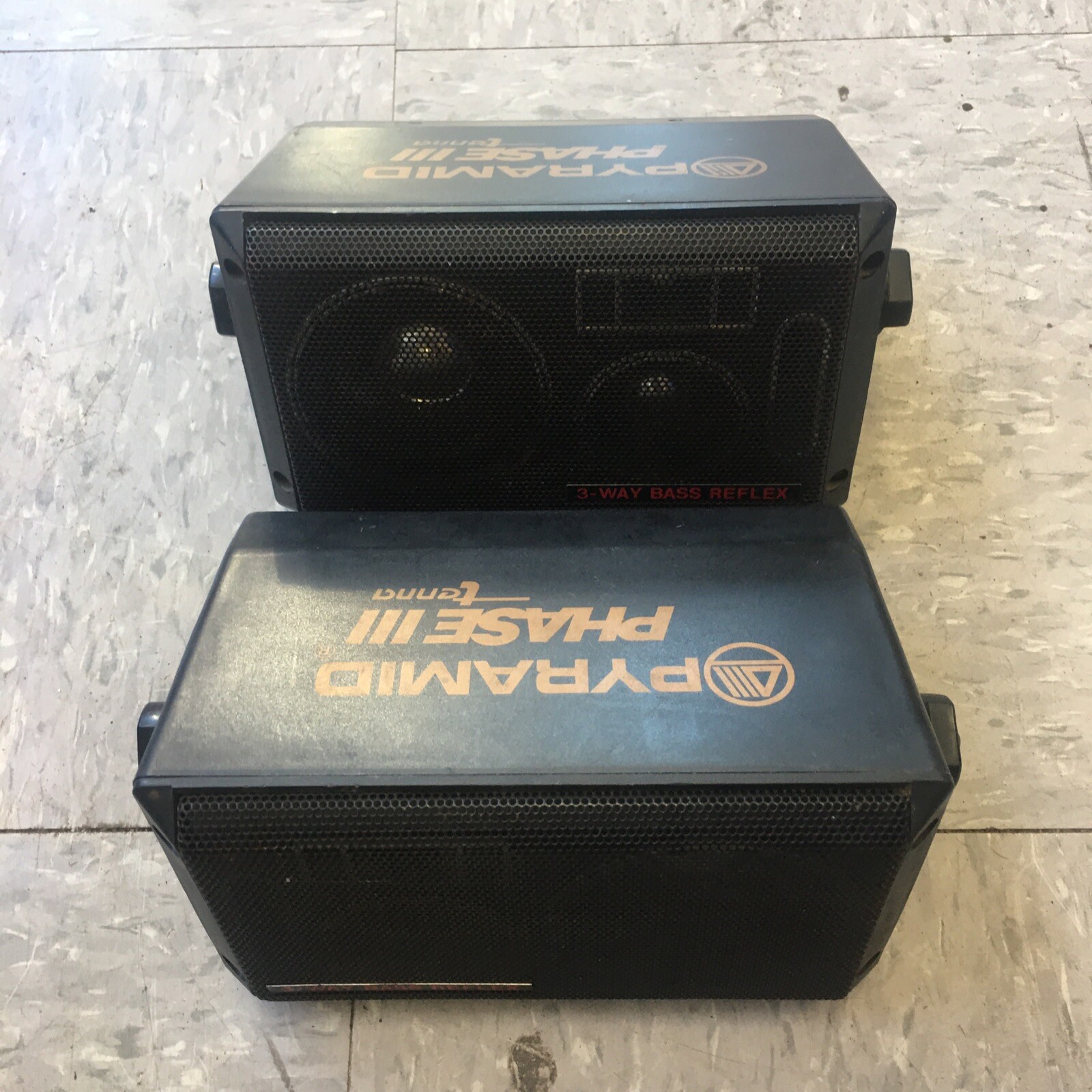Pyramid Phase 3 Tenna 2060 3-Way Bass Reflex Car Boat Stereo