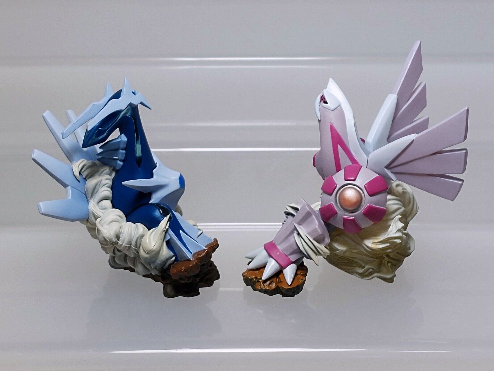 Dialga Palkia Pokemon Preorder Bonus Figure Kaiyodo Toy Japan H08 2.25-2.4in