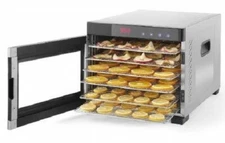 Samson Silent 6 Tray All Stainless Steel Dehydrator with Digital Controls