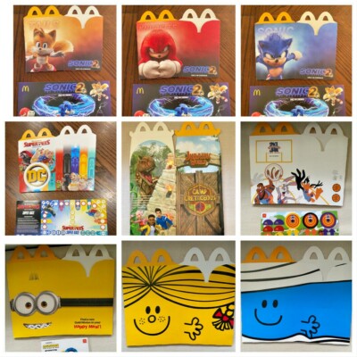 McDonald's Happy Meal Toy Collector BOX Only Empty But Brand New - Various- Pick