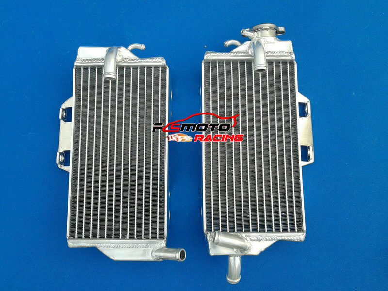 Aluminum Radiator For Honda CR125R CR 125 R 2005-2007 – Left & Right With Braces