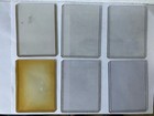 Lot Of (6) Used Sports Collectible Trading Card Hard Plastic Holders Sleeves — photo 2