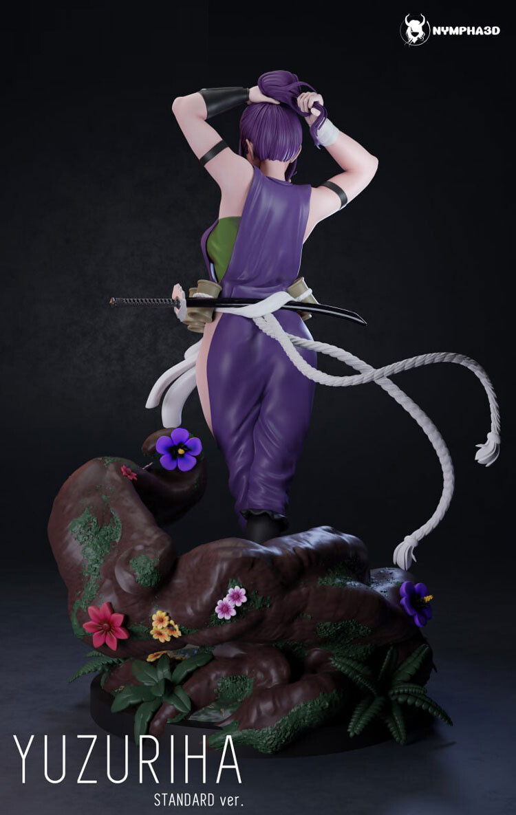 YUZURIHA Hell's Paradise Unassembled Unpainted 3D Printing Resin