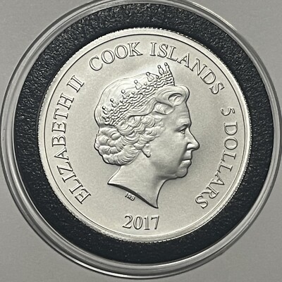 Dylan Larkin NHL Ice Hockey Colorized Coin 1 Troy Oz .9999 Fine