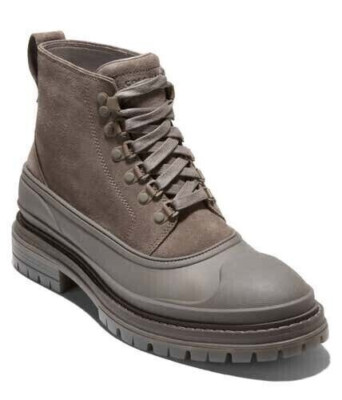 COLE HAAN STRATTON SHROUD MOREL SUEDE WATERPROOF BOOTS