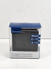 Insignia Rugged Portable Water Resistant Bluetooth Speaker W/Microphone - Black