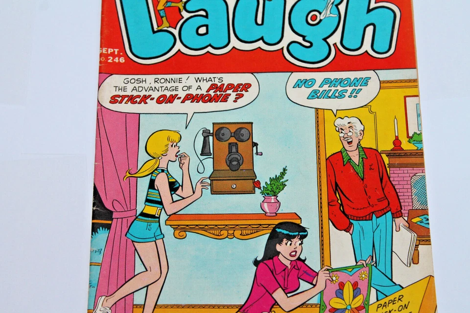 Archie Series Archie Comic Laugh #246 September 1971 Excellent Condition - Image 3 of 4