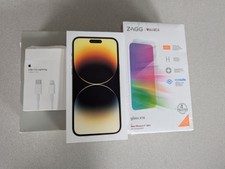 Apple Iphone 14 Pro Max - 256 Gb - Gold (unlocked) Bundle
