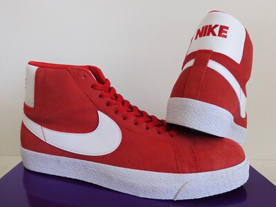 14  MEN\'S NIKE SB ZOOM BLAZER MID 864349-602 SNEAKERS SPORTSWEAR RED WHITE NEW MENS SIZE 14 NIKE SB ZOOM BLAZER MID UNIVERSITY RED  main image 3