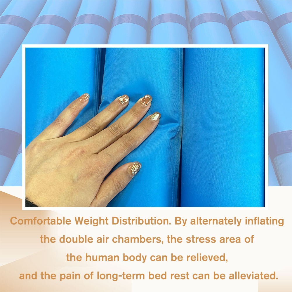 Alternating Pressure Mattress Topper Medical Grade Bed Sore Prevention Treatment