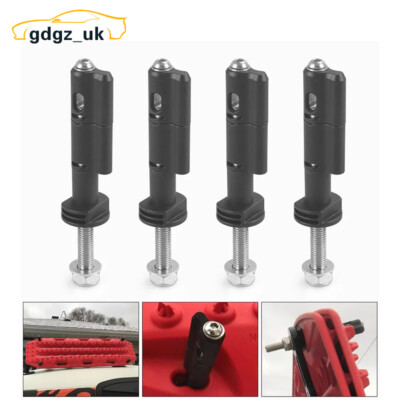 4×Mounting Pins Kit for MaxTrax MKII Recovery/Traction Board