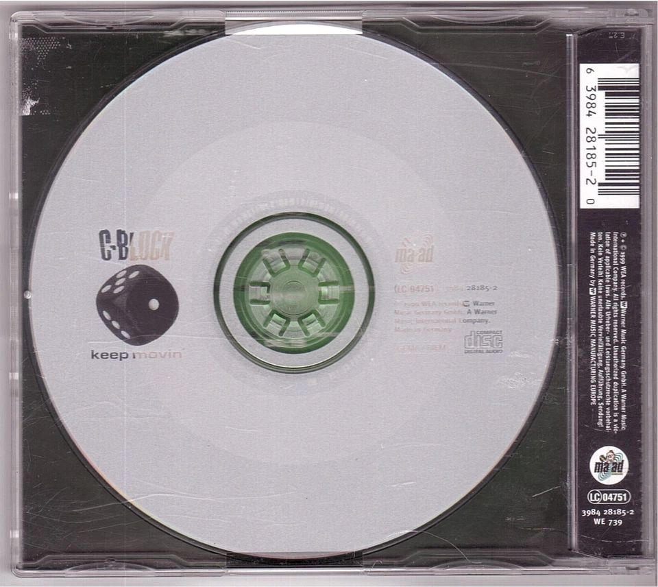 C-Block - Keep Movin' (Maxi-CD 1999) - Bild 2 von 2