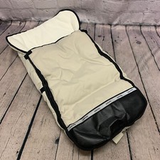 Lovely Thick Ex Display Footmuff in Cream & Black