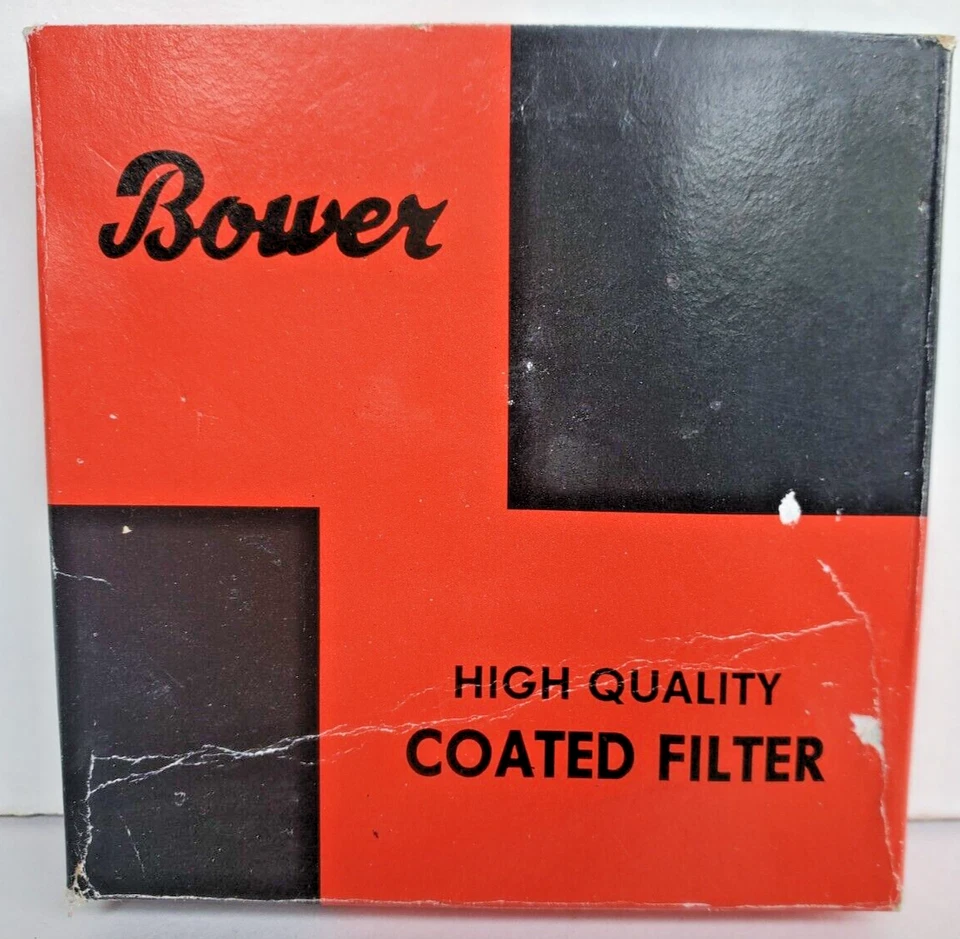 Bower 72mm P.L polarizing filter in original case box & info sheet, no scratches - Image 2 of 4