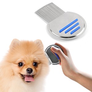 Dust Removal Stainless Steel Hair Lice Comb Brush Nit Free