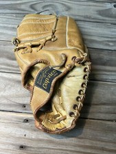 Vintage Caprico A-599 Pro Mitt Made Japan Right Handed Baseball Glove Snap Lock