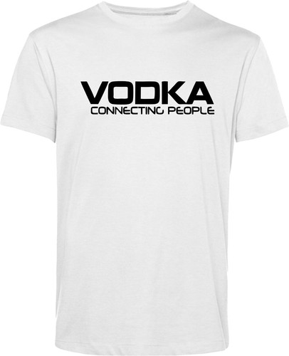 Vodka T-Shirt, Vodka connecting people T-shirt, Funny tshirt, friends gift tee - Picture 5 of 8