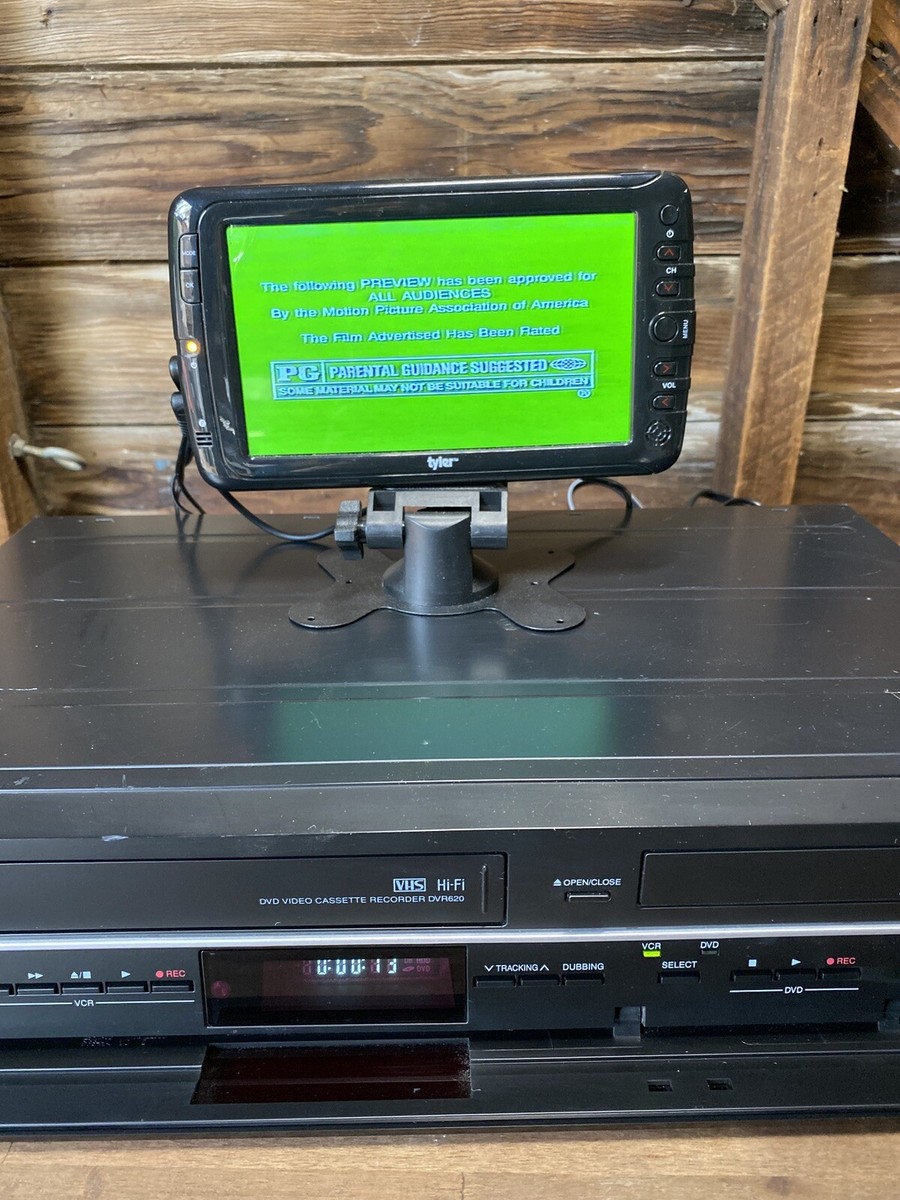 Toshiba DKVR60KU DVD Recorder VHS VCR Combo Player HDMI w/Remote