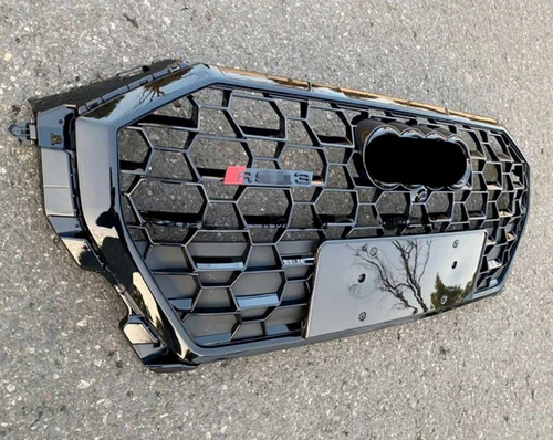 Front Bumper Black Grill Honeycomb Mesh Grille For Audi Q3 RSQ3 2020 2021 - Foto 9 di 9