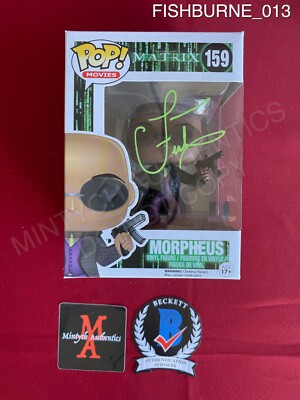 Laurence Fishburne autographed signed Morpheus Funko Pop