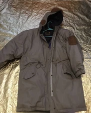 Foxrun Womens Down Feather Puffer Coat Size M Pre-Owned