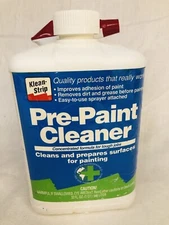 Klean Strip Pre Paint Cleaner Concentrated 32oz Removes Dirt And Grease