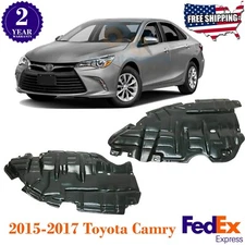 Engine Splash Shield Under Cover Set For 2015-2017 Toyota Camry