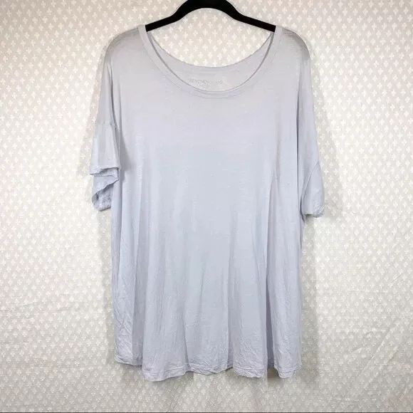 beyond-yoga light short sleeve pima cotton tee shirt
