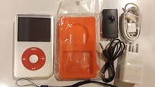 4TB SD SUPER IPOD CLASSIC SILVER RED ROCKBOX ...