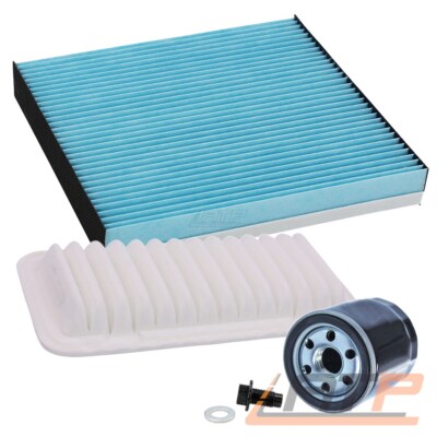 MANN FILTER Inspektionspaket - Luftfilter, Innenraumfilter & Ölfilter Für Toyota Yaris P13 Prius W5