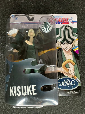 Toynami Shonen Jump Bleach Kisuke 7'' figure with stand Series 4