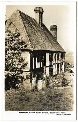 Twyssenden Manor Jugendherberge Goudhurst Kent Echtfoto unbenutzt - YHA D J Boorne