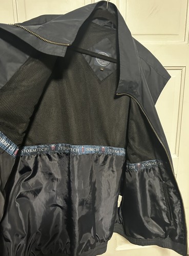 VTG StormTech Men’s Size 2XL Waterproof Full Zip Front Vest Zipper Pockets Blue - Picture 8 of 12
