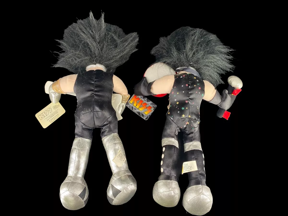 2 Signatures Network 2002 Kiss Band Plush Toy Doll Gene Simmons