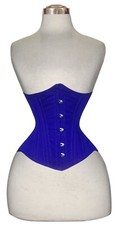 Women Heavy Duty Steel Boned Corset Waist Trainer Body Shaper Under Bust Corsets