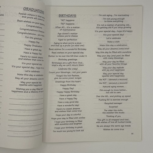 Suitable Sayings Book 2 Expressions & Sayings for Scrapbooks Note Cards - Picture 9 of 13