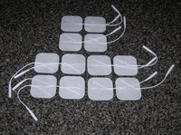 12 Replacement Electrode Pads For Top Tens Units 2 X 2inch White Cloth 12 Replacement Electrode Pads For Top Tens Units 2 X 2inch White Cloth
