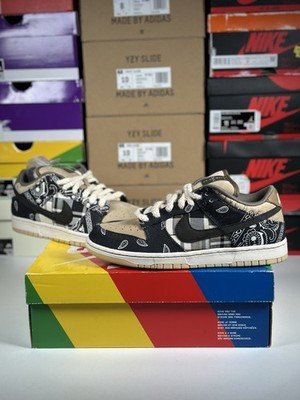 Size 8.5M - Nike Dunk Low Premium QS SB x Travis Scott Cactus Jack - Brand New