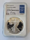 2018 S $1 American Silver Eagle NGC PF70 Ultra Cameo Edmund C. Moy Hand Signed