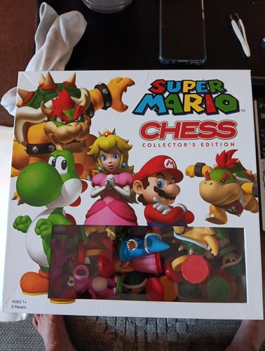 Super Mario Chess Collector’s Edition USAopoly Complete - Picture 13 of 17