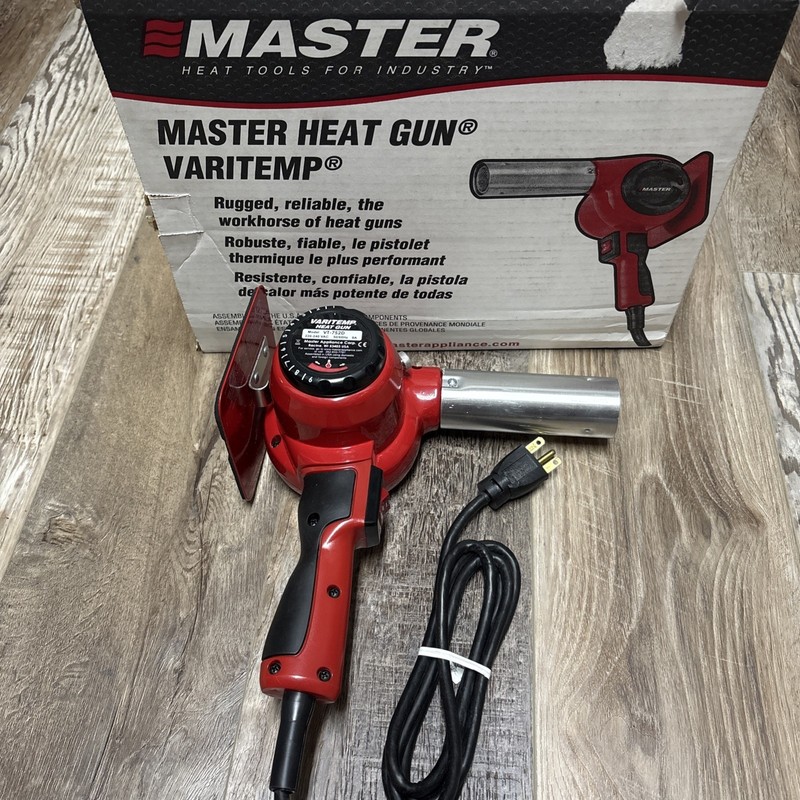 Master Appliance VT-752D 220VAC 130°-1,200°F 27 Max CFM Heat Gun 232879 230933