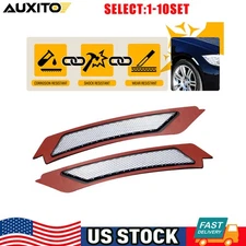 For BMW 3 Series E90 E91 2009-11 Clear Front Bumper Reflectors 63147205398 2-20X