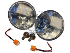 7'' Zoll Scheinwerfer Versiegelt Mit Glühbirnenhalter Paar Für Suzuki Samurai SJ