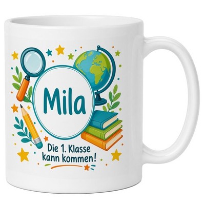 LunaLana  Milo Namenstasse Einschulung Schulanfang erste Klasse Geschenk