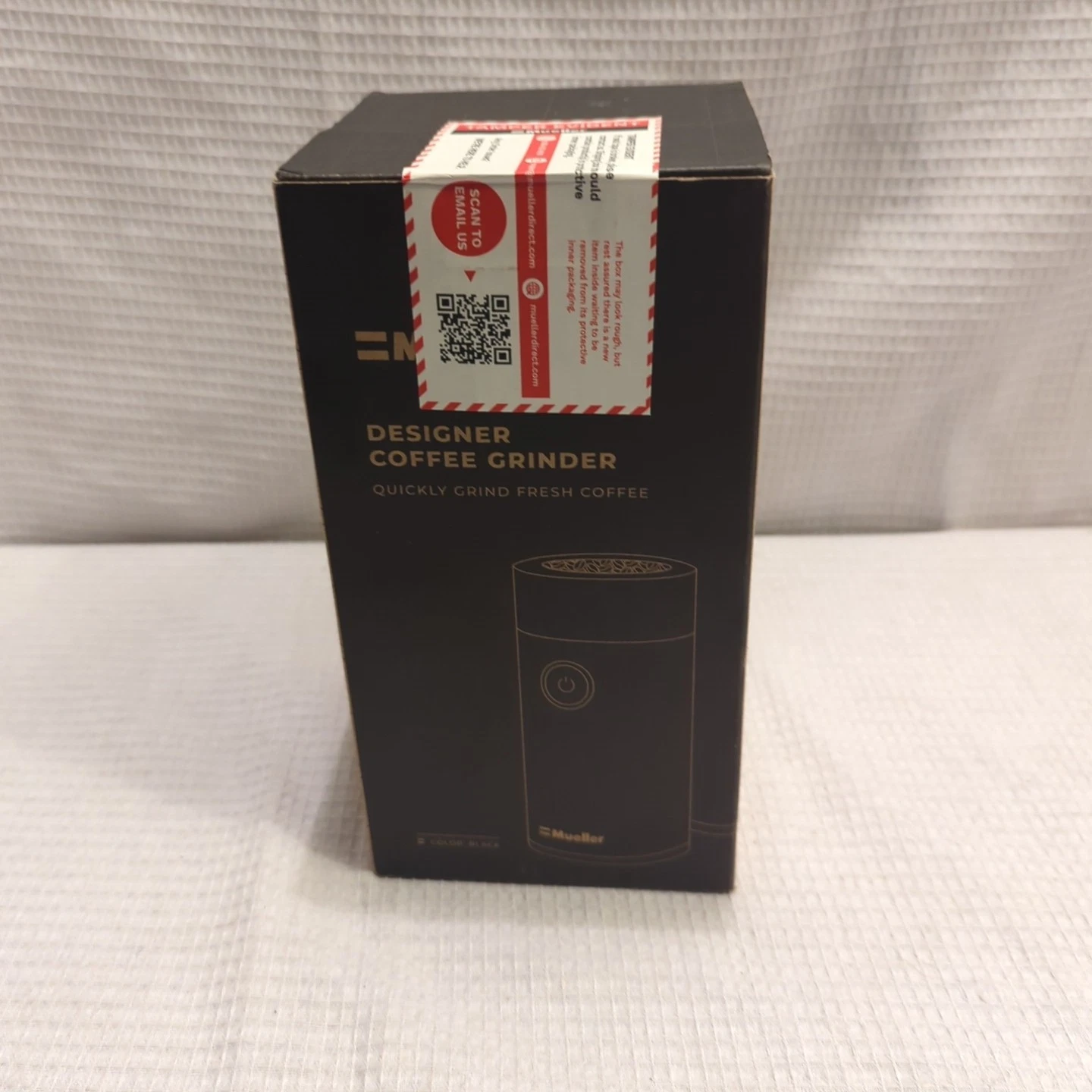 New In Box Mueller Designer Coffee Grinder Spice Grind Espresso French Press
