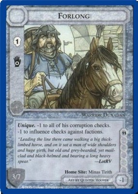 Forlong - The Wizards - Unlimited - Middle-Earth CCG