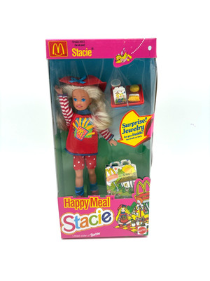1993 McDonald's Happy Meal Stacie Doll NRFB Mattel Barbie Sister Vintage