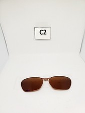 Clip On Polarized Sunglasses Magnetic Clip metal brown t9997 010